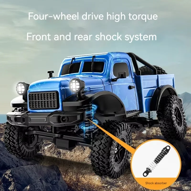 JJRC C8813 Rc Pick-Up Truck 2.4g 4wd Rc Car Climbing Off-Road Vehicle Simulation Model Rc Crawler Car Toys Gift For Kids Adult 3