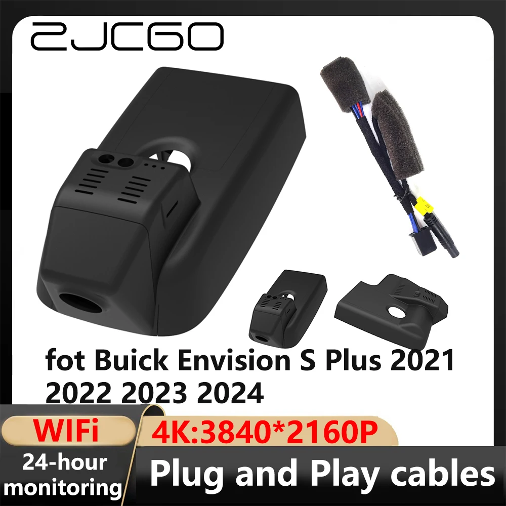 

ZJCGO 4K Wifi 3840*2160 Car DVR Dash Cam Camera VIdeo Recorder fot Buick Envision S Plus 2021 2022 2023 2024