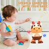 Baby Cow Musical Toys Dancing Walking Baby Cow Toy with Music and LED Lights Dancing Toys Baby Toys 6 to 12 Months 18 Month Toys 2