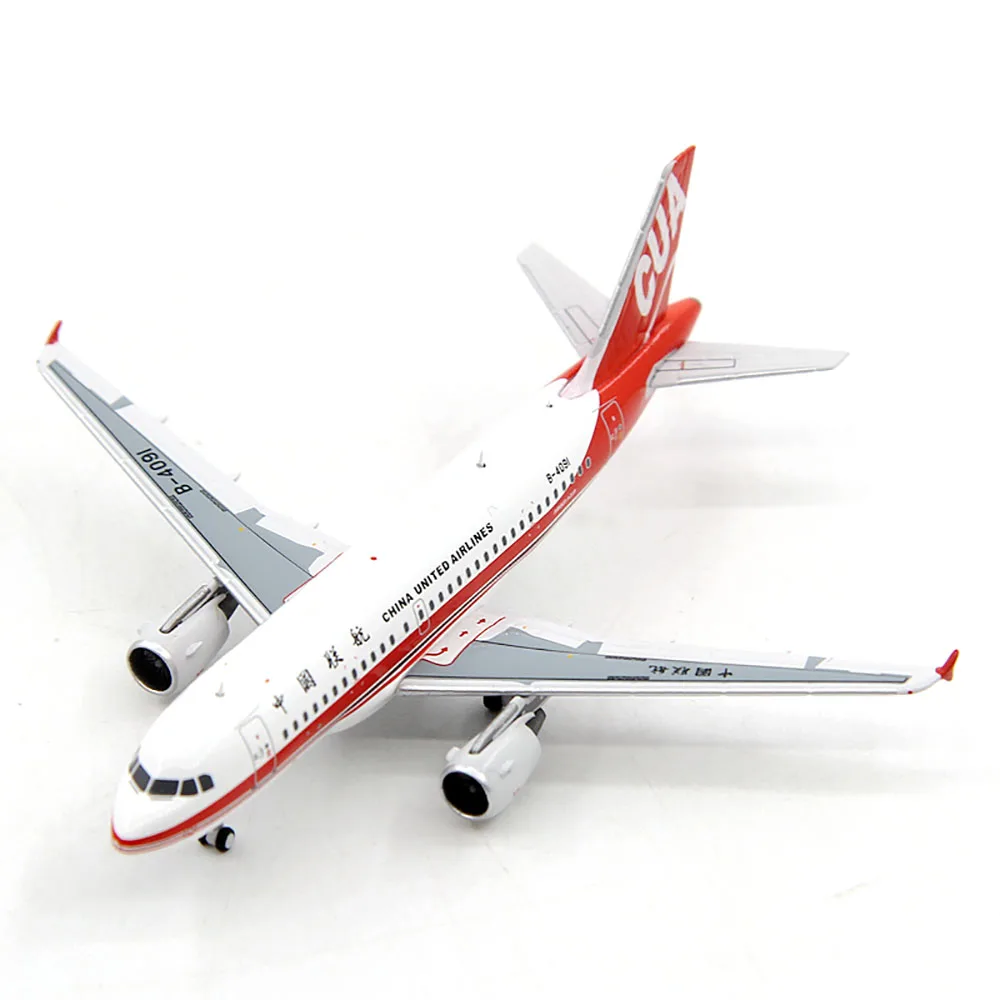 

Литая модель C C0015 China United Airlines A319 фотосессия масштаб 1/400 имитация самолета Модель подарок