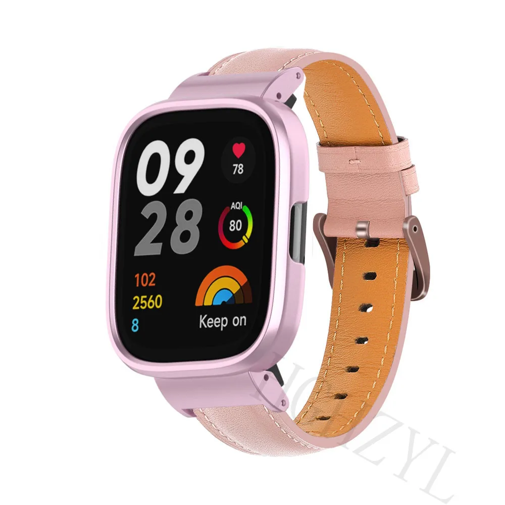 Premium Metal Strap & Case Protector Cover