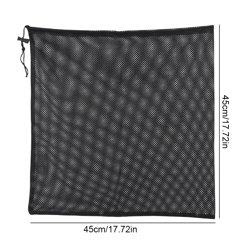 Pond Pump Filter Bag with Drawstring Pump Filter Mesh Bag Pond Filter Cover Bag for Outdoor Swimming Pool