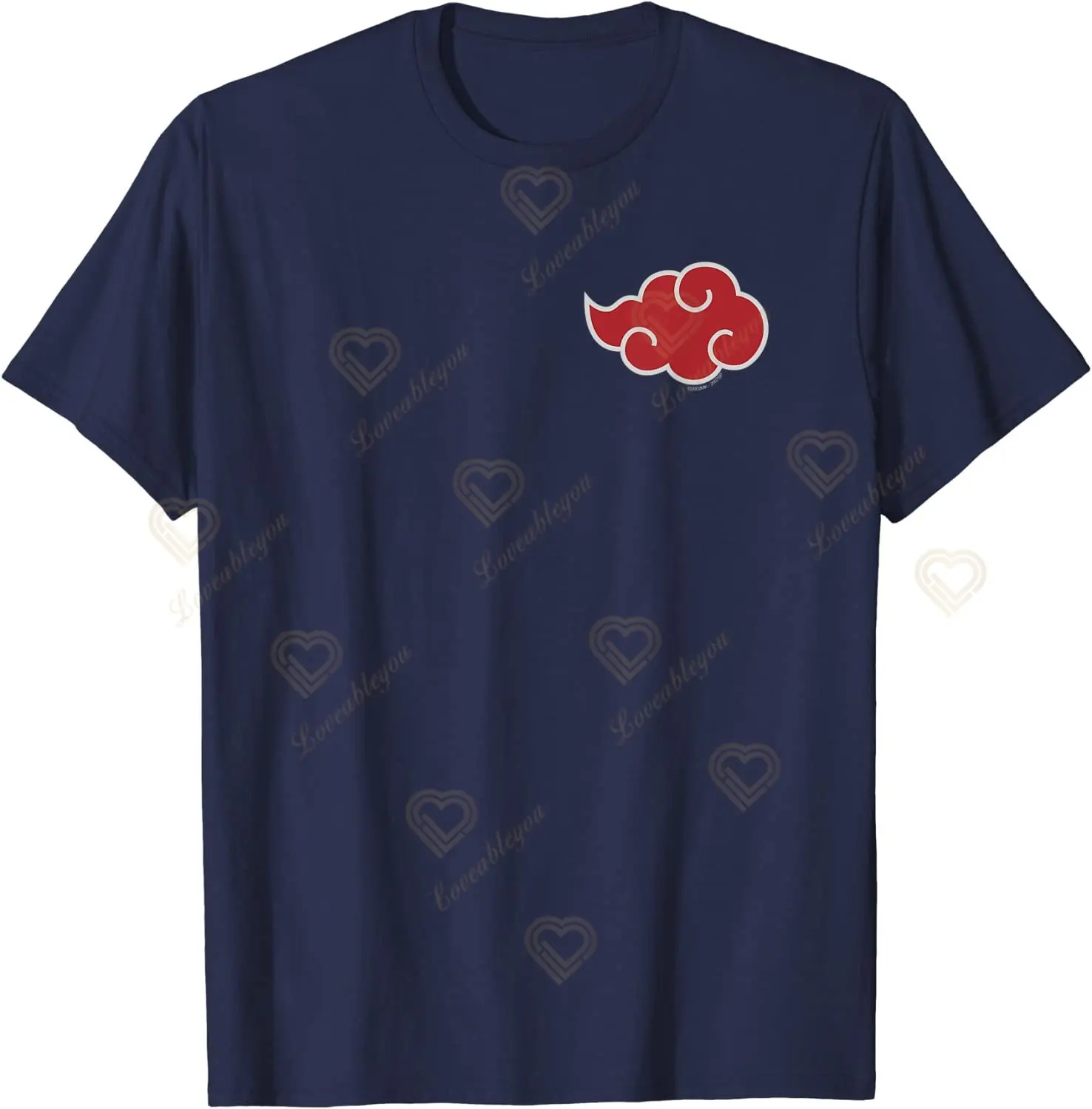 Camiseta Akatsuki Nuvem