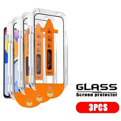 Premium Tempered Glass Screen Protector for Enhanced Display Protection (3 Front Glass)