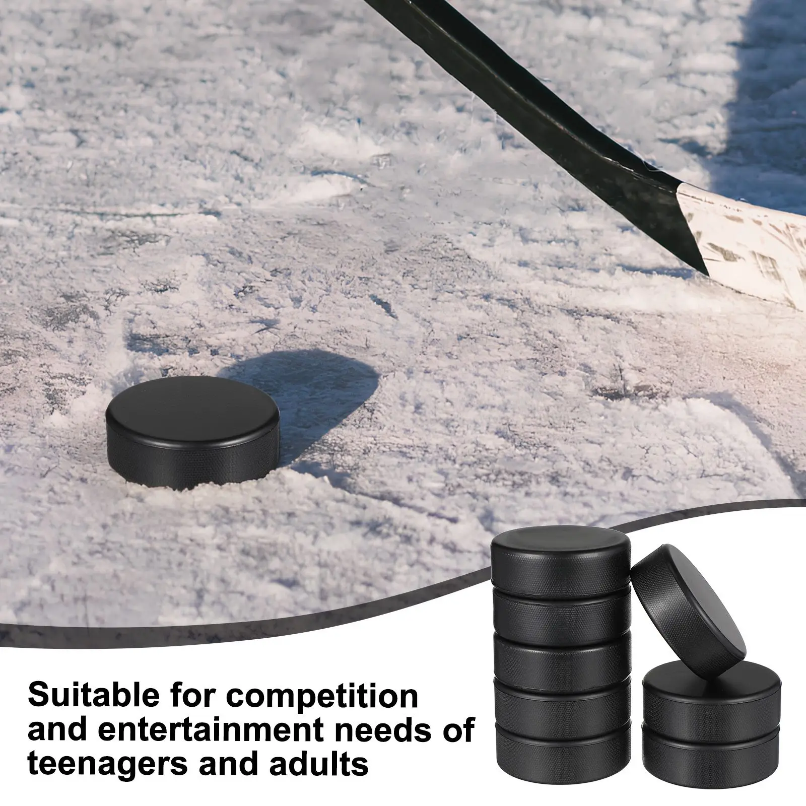24 Pcs Ice Hockey Foam Balls Indoor Game Training Bulk Sports Field Hockey Street Pucks Outdoor Games Practice