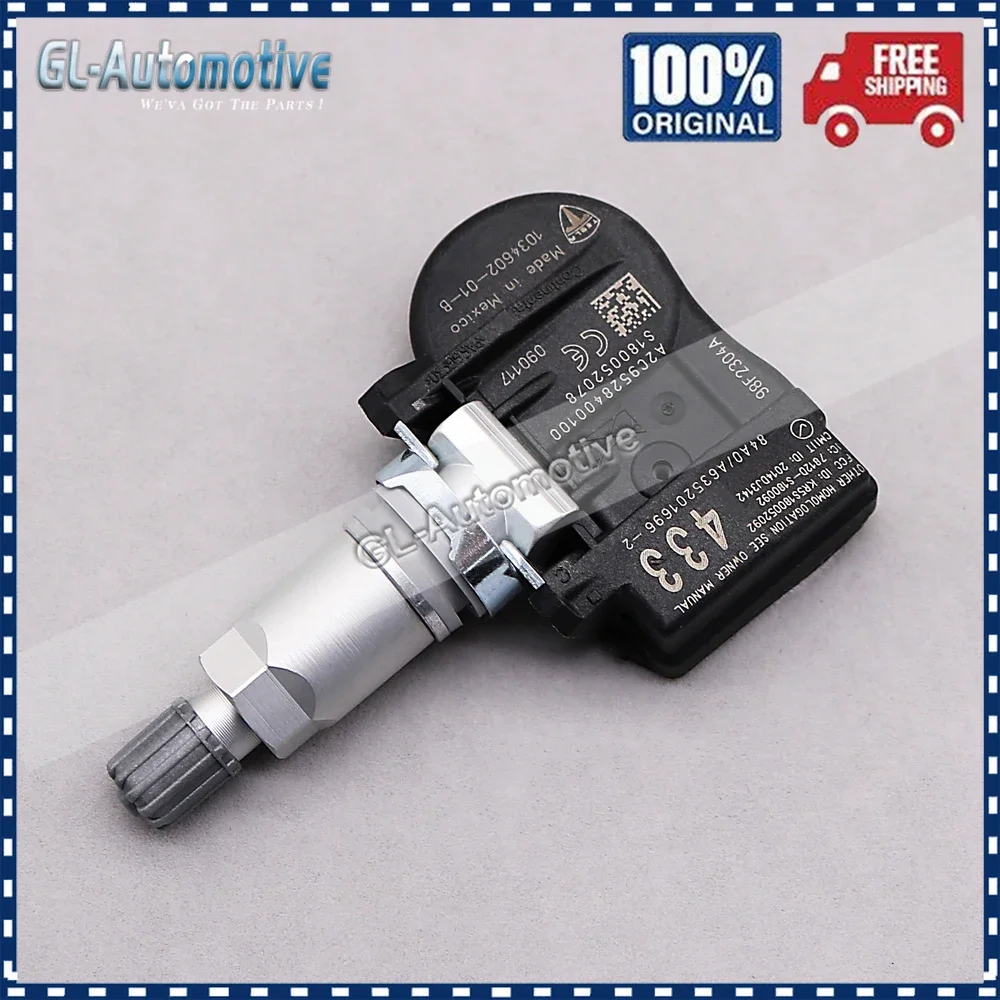 ǰ Ʈ (4) 1034602-01-B TPMS Ÿ̾   433MHz, ׽ 3 S X 103460201B 