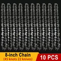 10pcs 8-inch Chain