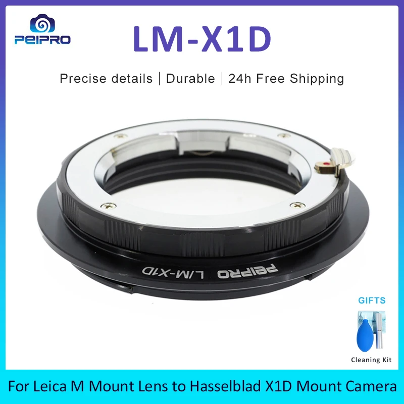 Peipro Lm-Convertitore Adattatore Obiettivo X1D Per Obiettivo Leica M Per Fotocamere Con Attacco X1D