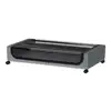 Under-bed Storage Case Moisture-resistant under Bed Organizer Dustproof Under-bed Storage Box with Wheels Zipper for Quilts 3