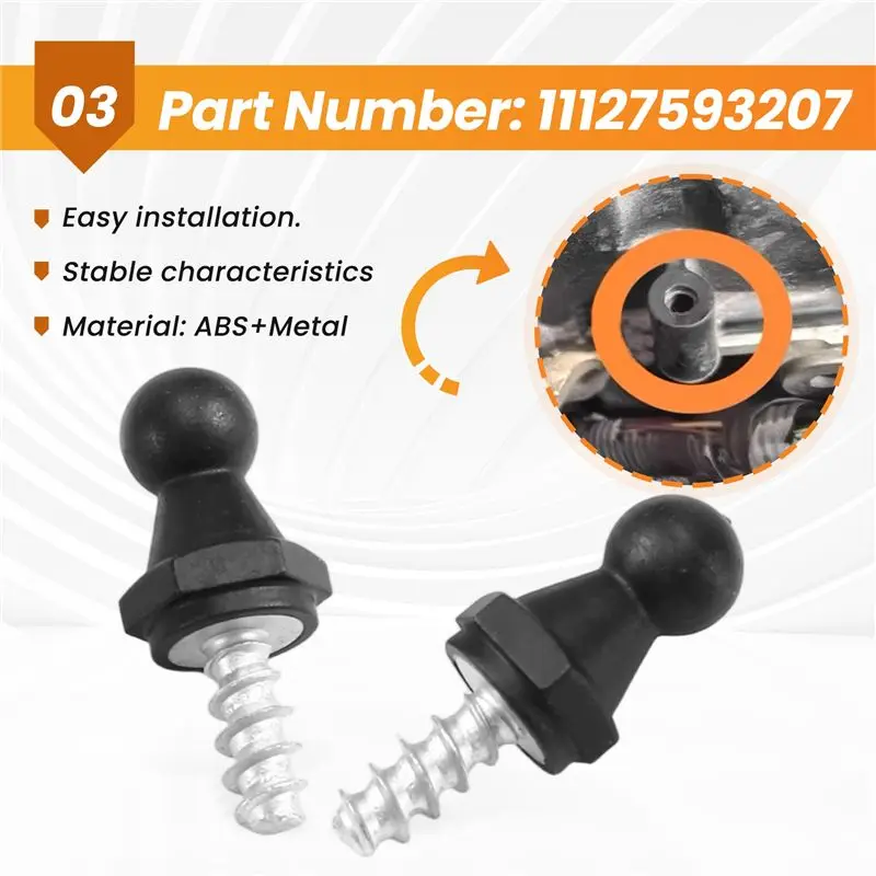 Per BMW MINI M3 X1 X3 X4 M X5 X6 Z4 Ricambi Motore Auto 11127593207 Perno Giunto Sferico Coperchio Valvole - immagine 6