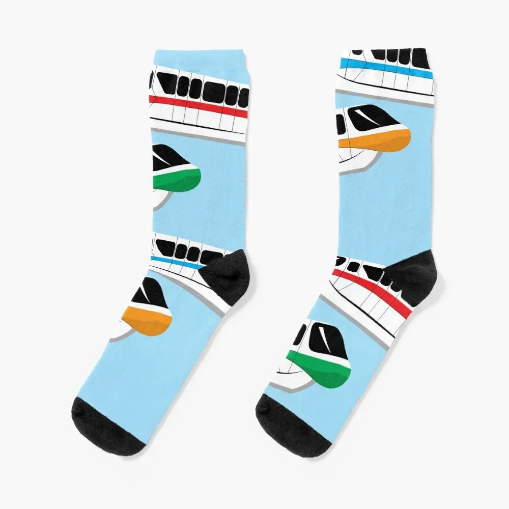 

Monorails Socks with print winter thermal Socks Female Men's