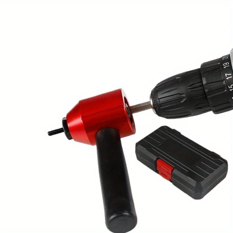 26Pcs Rivet Nut Drill Adapter M3 M4 M5 M6 M8 Metric Mandrel Rivet Nut Thread Insert Aluminum Drill Attachment Tool Set