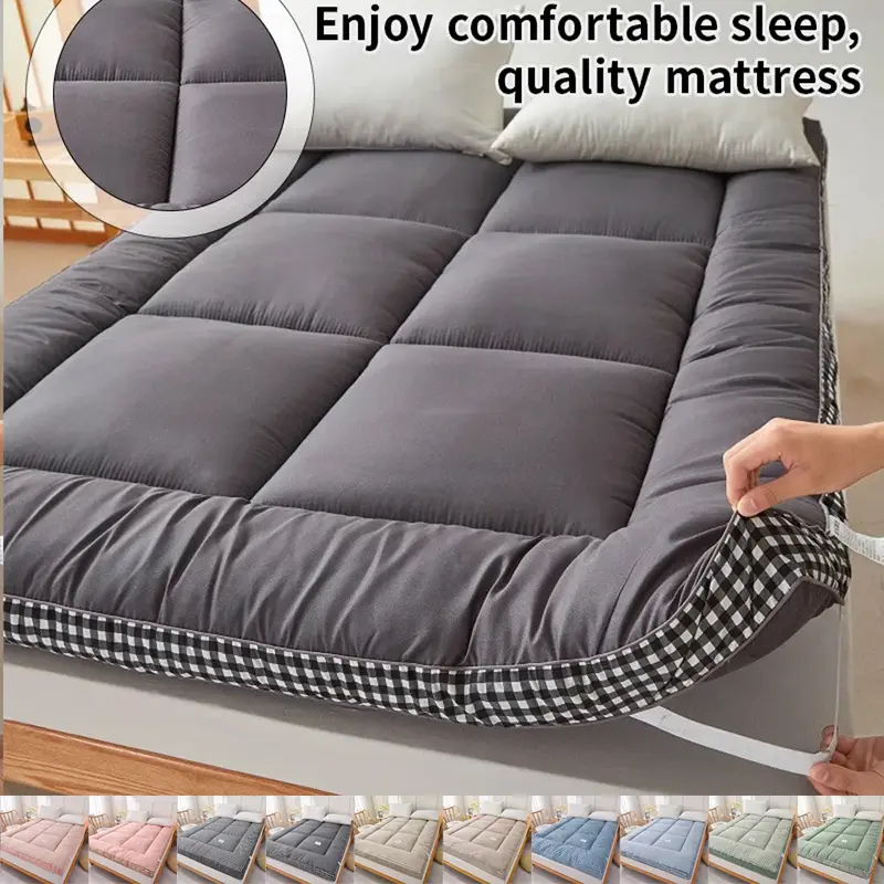 1PC Tatami Thicken Mattress Mat Soft Cushion for Home Use Autumn Winter Mattress, Student Single Dormitory Hotel Bed Mattress - Image 4