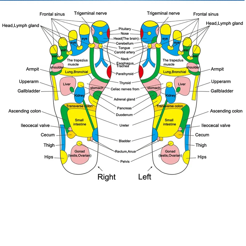 Reflexology Walk Stone Road Foot Massage Mat Acupressure Relax Massage Pad Foot Spa Leg Pain Relief Healthcare Walk Massager Mat