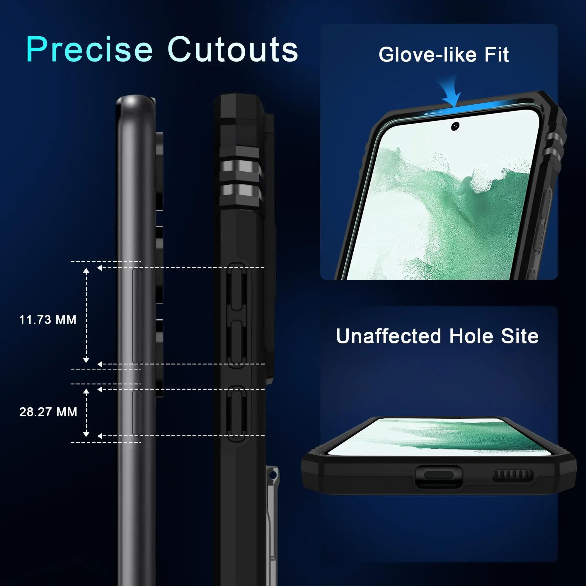 Cases For Samsung Galaxy FE S24 S23 Ultra S22 Plus A15 A14 A54 A53 A34 Camera Slide Lens Protective Grade Red Cover_voghion.com