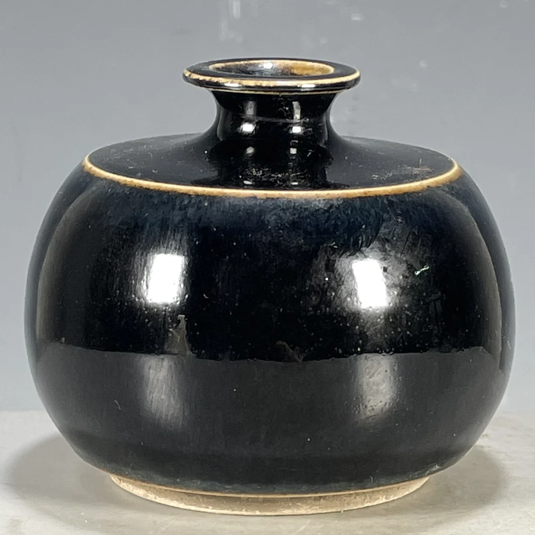 

Коллекционная стоимость старой фотоэмали, преобразование в печи, украшение для соуса глазурованным яблоком Zun, античная декорация, Китай st