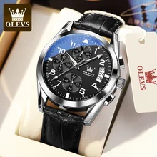

OLEVS Men’s Watches Top Brand Luxury Chronograph Quartz Men Watch Waterproof Sport Wrist Watch Men Clock Relogio Masculino