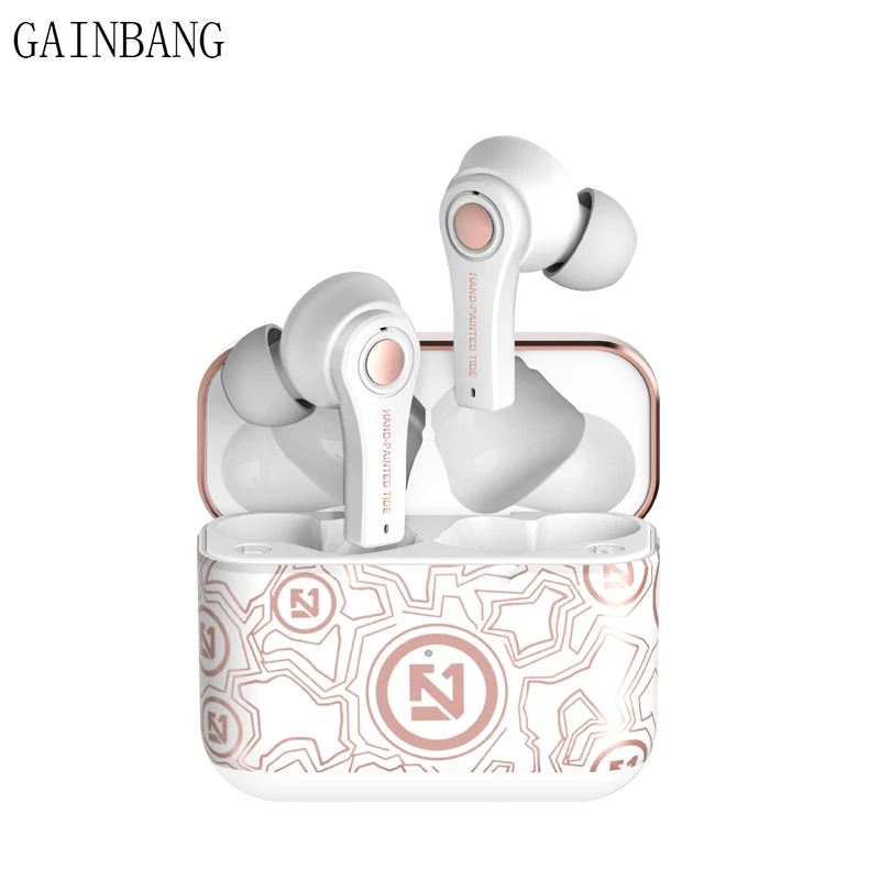 TS-100 TWS Headphones Wireless Bluetooth 5.0 Earphones Stereo Bass Earbuds Noise Canceling Sports Waterproof Headset With Mic |