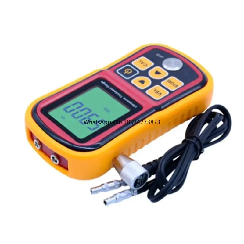 

GM100 Digital Ultrasonic Thickness Gauge Tester Plastic Glass Ceramics Metal plate Stainless Steel Pipe Wall new