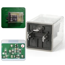 자동차 LED 점멸 릴레이, 범용 전자 회전 신호 깜박임 릴레이, 180W, DC 24V, 3 핀