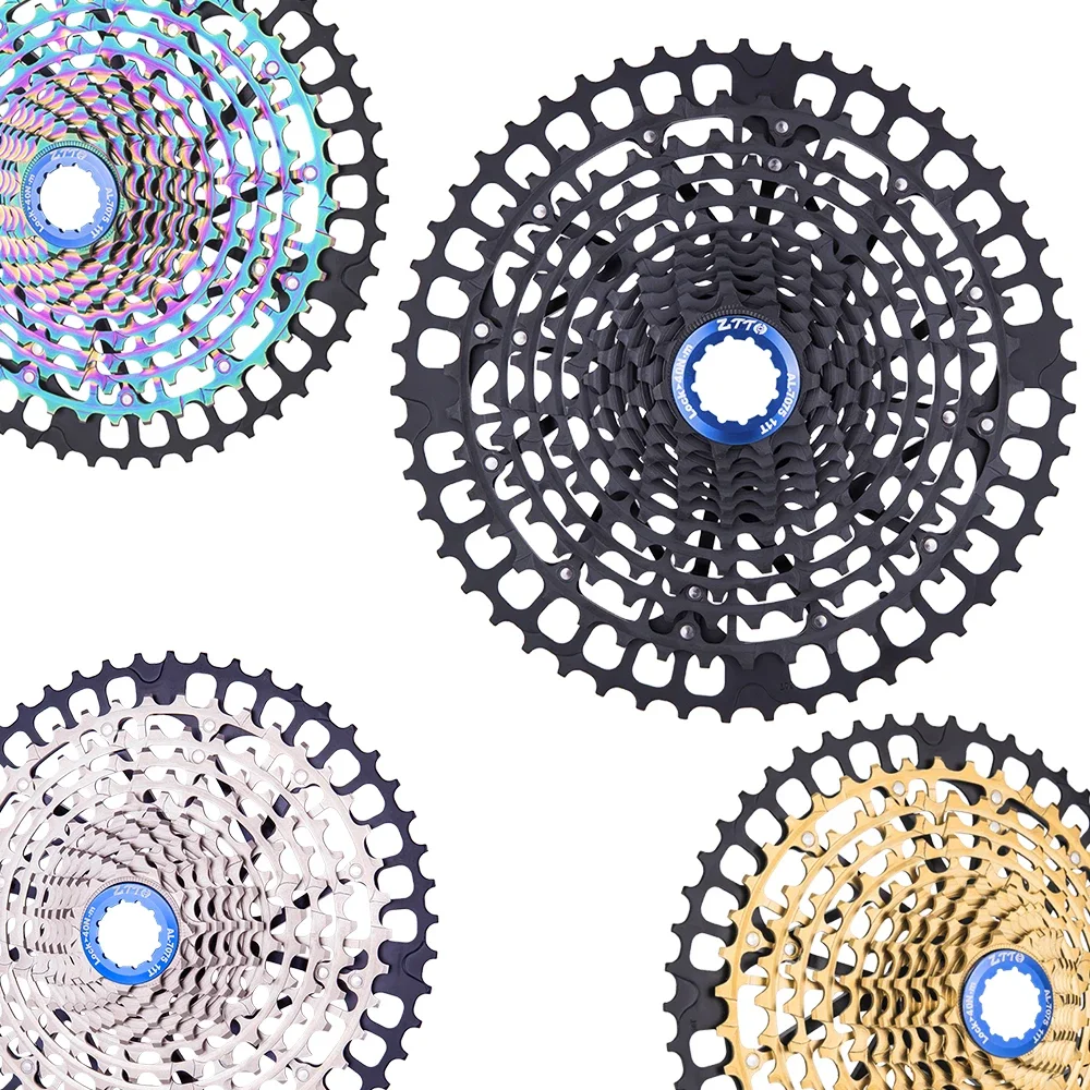 Bicycle Cassette Bike Freewheel ZTTO MTB Bike 12 Speed 11-50T Ultralight Cassette 12s Freewheel k7 12s 11-46T Cassette Ultimate Sprocket Mountain Bike K7 Parts
