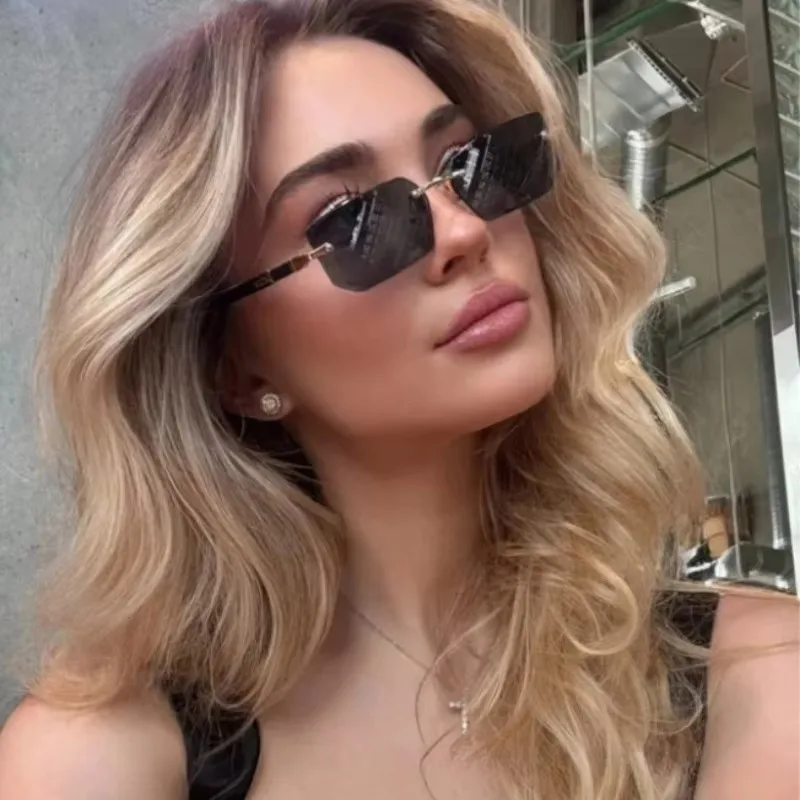 Fashion Punk Square Sunglasses Women Luxury Brand Small Frame Sun Glasses Femal…