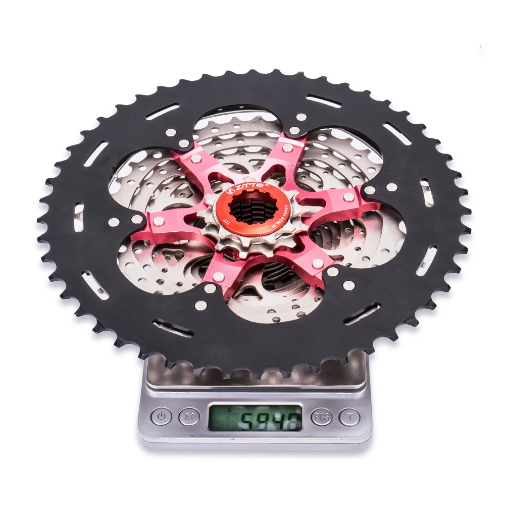 Bicycle Cassette Bicycle Sprocket Gear Bicycle Parts Bike Sprocket Bike Freewheel ZTTO 13 Speed 11-50T Cassette MTB Bike Wide Ratio 13 Speed Freewheel 13S 50T Sprocket 13V K7 for AXS HG Hub