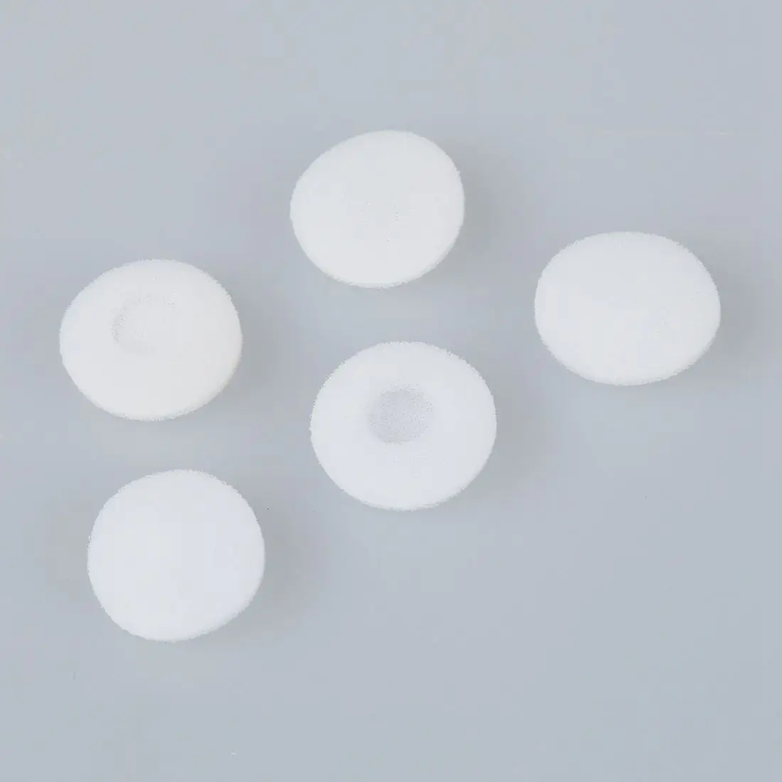 White Soft Sponge Earphone Headphone Ear Pad Cover Replacement 100 Pcs