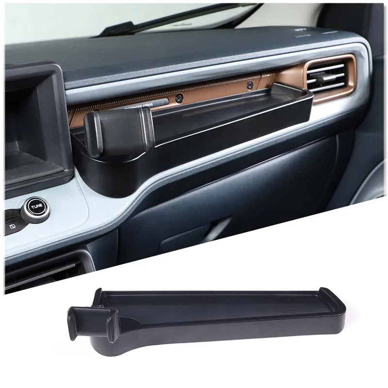 

Автомобильный приборной панели Co-пилотная перчатка Box держатель для телефона коробка для хранения держатель для телефона лоток для Ford Maverick ...