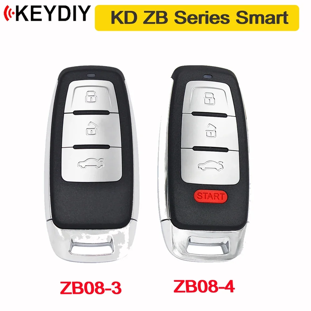

KEYDIY 3/4 кнопок серии ZB универсальный смарт-ключ ZB08 Φ для детской дистанционной замены без ключа GO