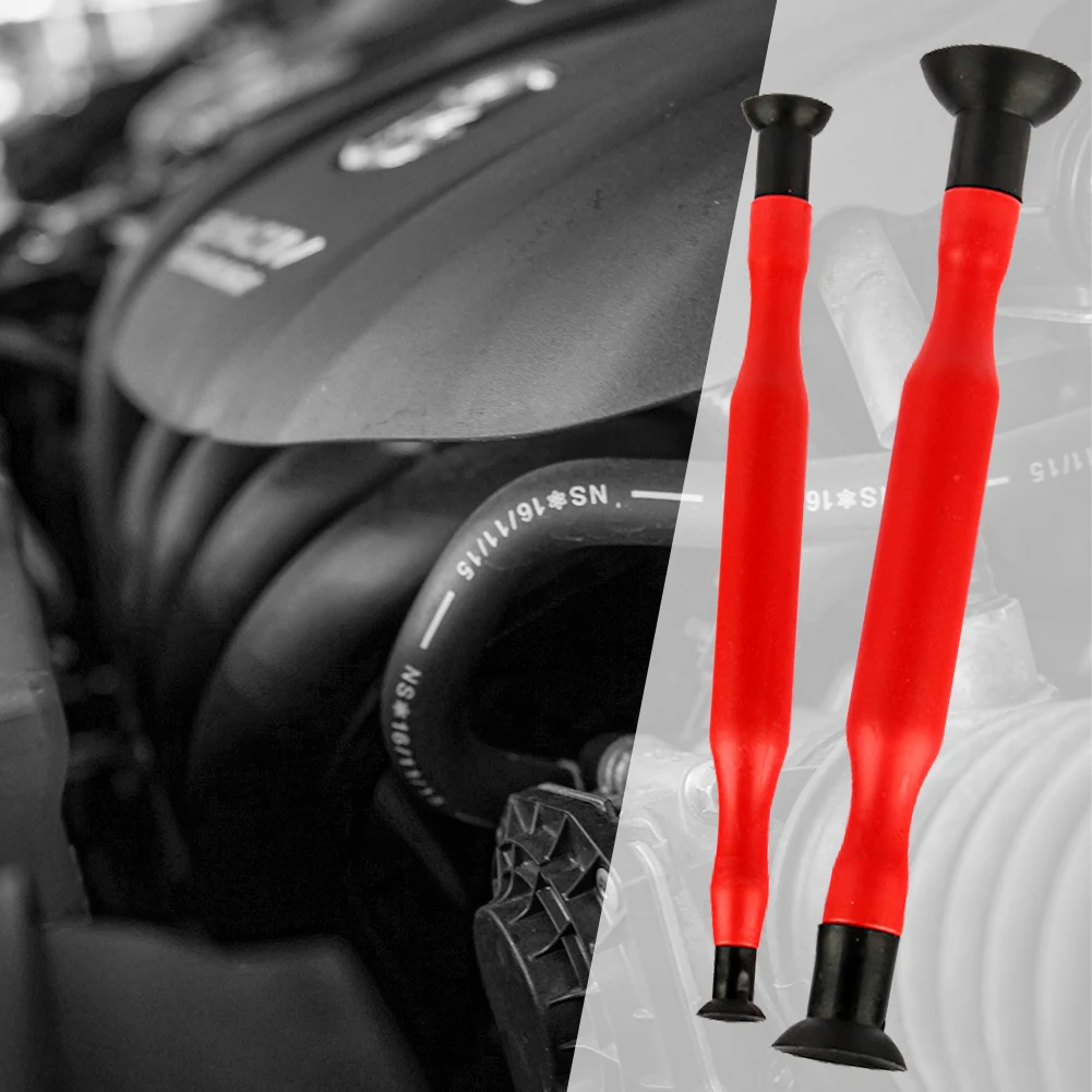 Rubber Valve Lapping Grinding Stick with 4 Suction Plates Valve Lapper Tool Valve Lapping Grinding Stick Tool