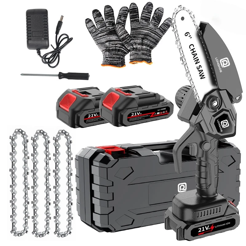 6-Inch Cordless Mini Chainsaw 1