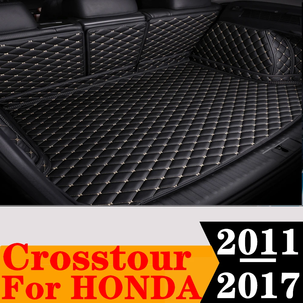 

Водонепроницаемый высокопрочный коврик для багажника Sinjayer, задний ковер для HONDA Crosstour 2011-2017