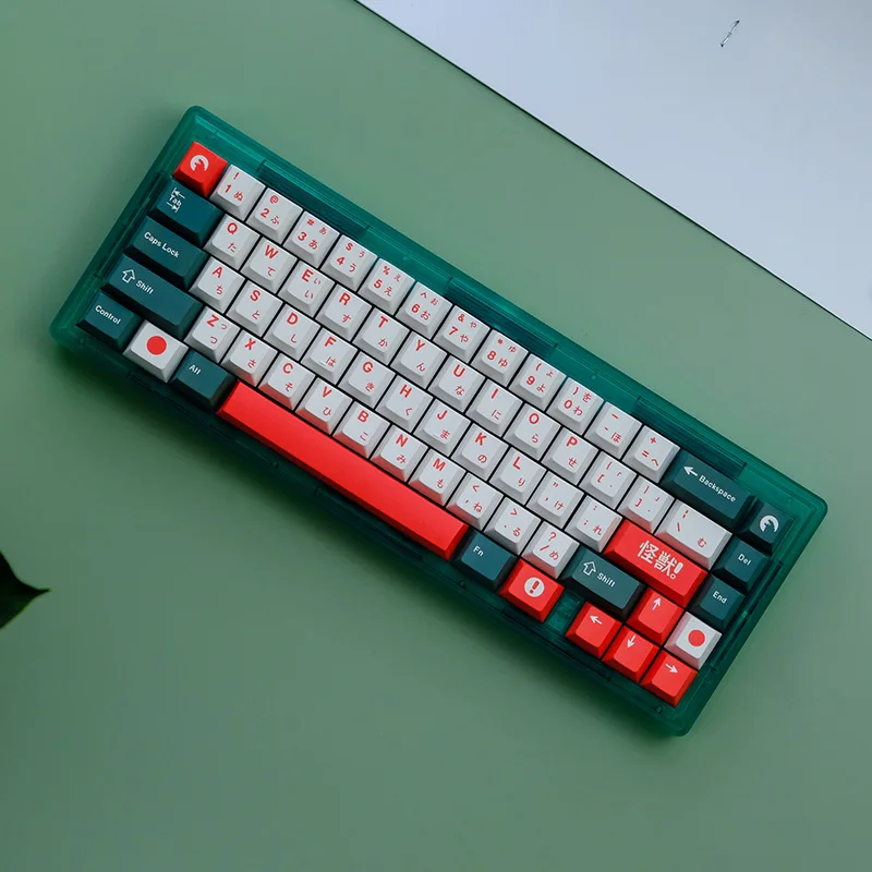 

Колпачок для клавиш Cherry Profile DYE-SUB с 129 клавишами, колпачок для клавиатуры Cherry MX Switch 60% 80% 100%