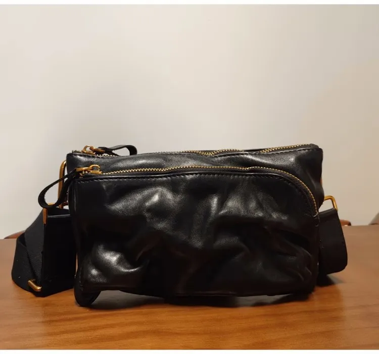 AETOO Neue Vintage Herren Brusttasche pflanzlich gegerbte Hauptschicht Leder Umhängetasche Leder lässige Mode Rucksack Hand – Detail 32