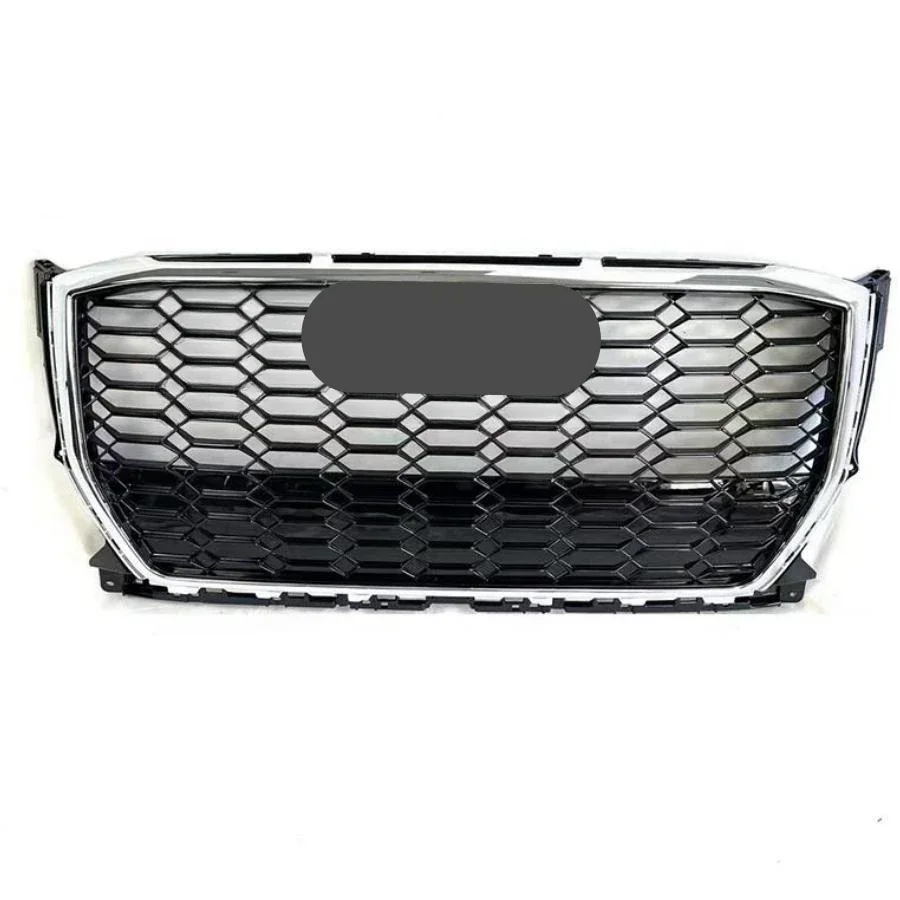 

For RSQ2 Style Front Sport Hex Mesh Honeycomb Hood Grill for Audi Q2/SQ2 2022-2023 For RSQ2 Grill for SQ2 Grill