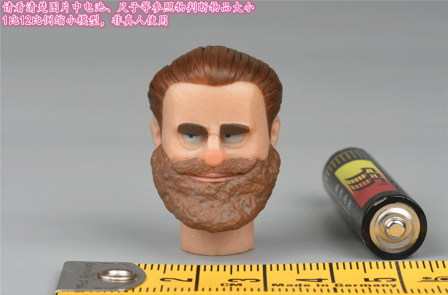 

Масштаб 1/12, солдат BGS025, резьба по голове