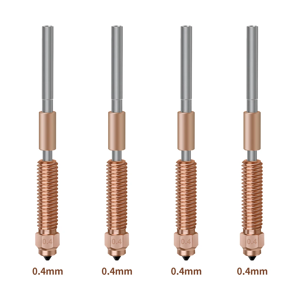 깍지 올인원 구리 티타늄 노즐, 고유량, K1 Max, Ender 3 V3 Plus, Ender 3 V3 용, K1C K1 Max 깍지, 0.4mm, 0.6mm, 0.8mm
