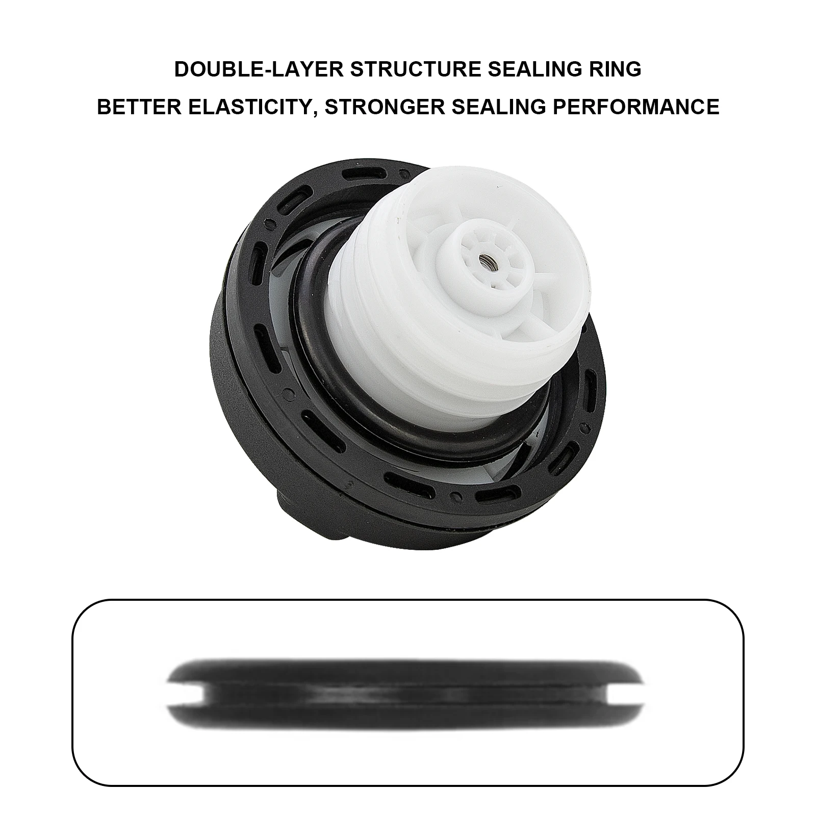 Click&Fit Locking Gas Tank Cap 1-11/16 In Dia Replacement - Foto 10