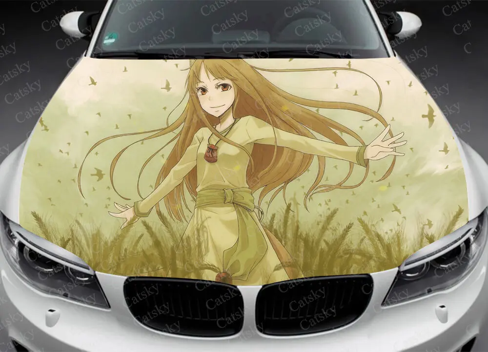 Kamisama beijo anime japonês carro capa de vinil adesivos envoltório filme  de vinil capa do motor decalques adesivo carro acessórios - AliExpress