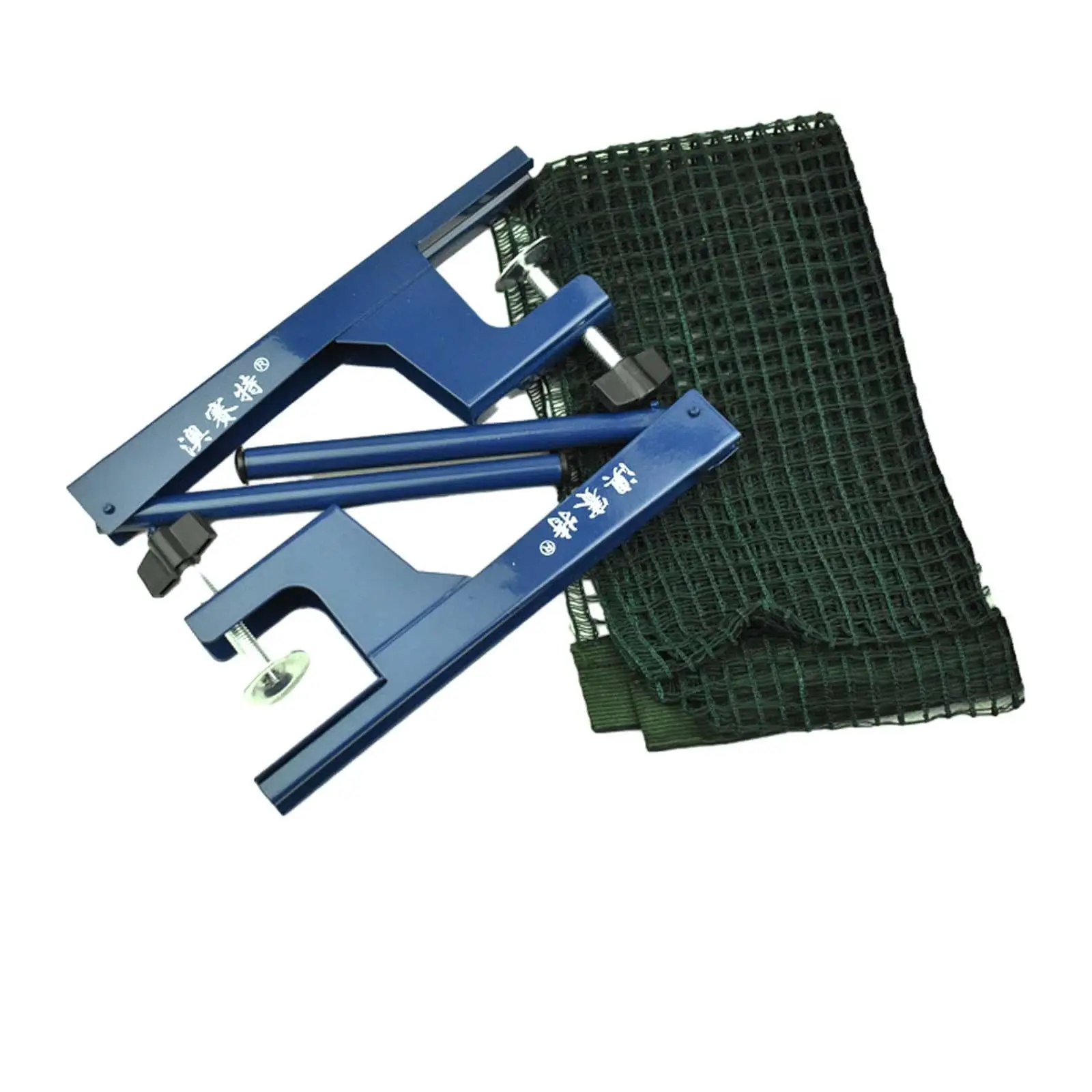 

Table Tennis Ping Pong Nets Post Set Screw Clamp with Net Clip Insert, 1.78 Inch Width Grip Holder
