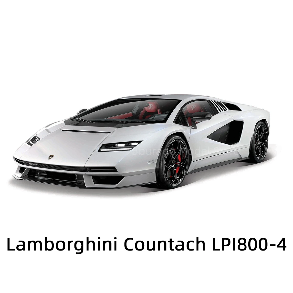 Bburago 1:24 Lamborghini Countach LPI 800-4 Terzo Sian FKP 37 Sports Car Static Die Cast Vehicles Collectible Model Car Toys