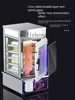 ZK Commercial Bun Steamer Convenience Store Electric Heating Bun Steamer Glass Insulation Display Cabinet Buffet Food Warmer 2