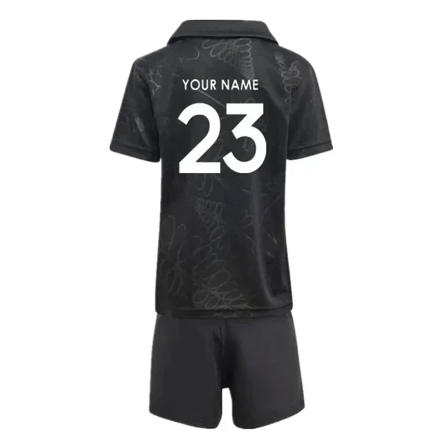 thumbnail image 1 of Camiseta de rugby All Blacks de Nueva Zelanda 20024 para niños, talla de hombre: S-5XL (nombre y número personalizados impresos), 1 of 5