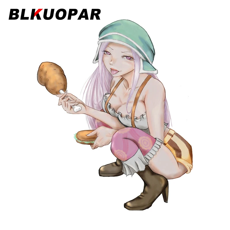 

BLKUOPAR аниме ювелирные изделия Bonney Eat куриные ножки автомобильные наклейки устойчивые к царапинам модные наклейки кондиционер лобовое стекло автомобильный Стайлинг