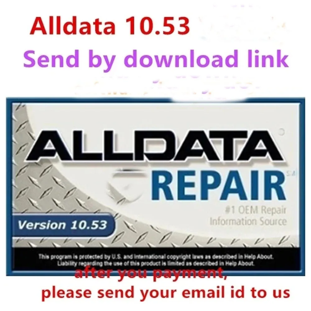 

Latest Alldata Auto Repair Software All Data 10.53 For Cars And Trucks In 640gb HDD / D-Link remote help install for free