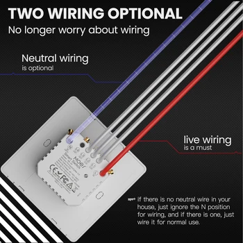 MOES New Star Ring Tuya Smart ZigBee3.0 Push Button Switch/Scene Switch Smart Life APP Remote Control Work with Alexa Google 5