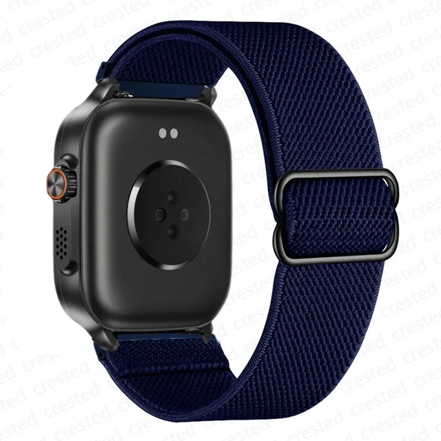 Adjustable Nylon Elastic 22mm Watch Strap Replacement Bracelet