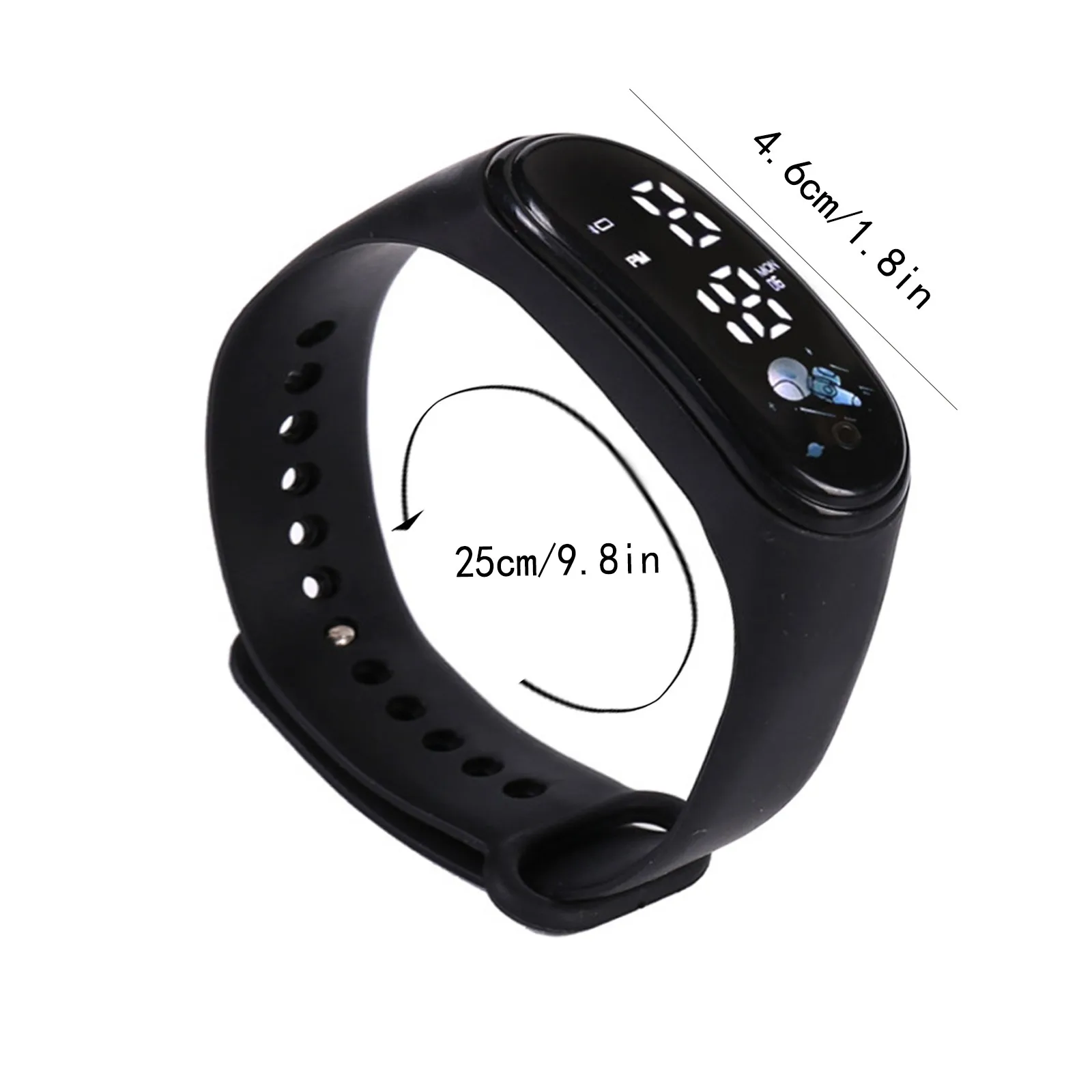 Children'S Sports Watch Love Style Cartoon Watch Outdoor Bracelet Life Waterproof Electronic Watch Child’S Watches Birthday Gift 6