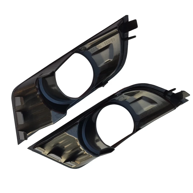 Para Ford Ranger 2009-2011 Luz Antiniebla Con Cubierta Plateada